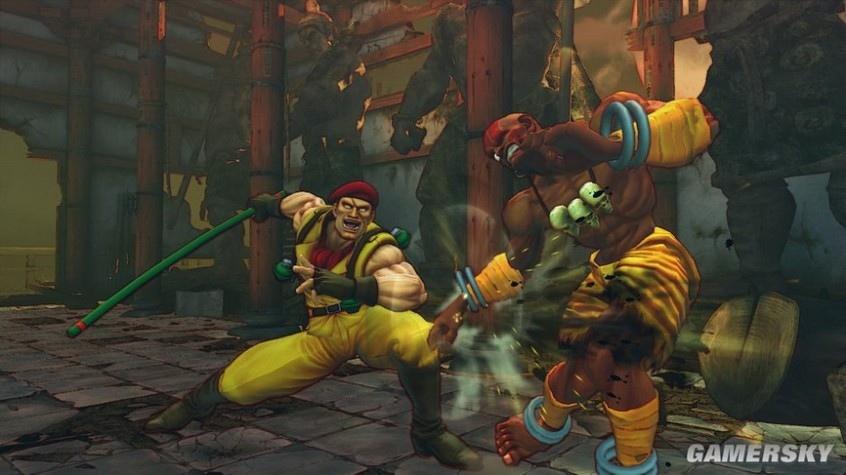 《终极街头霸王》4游戏场景