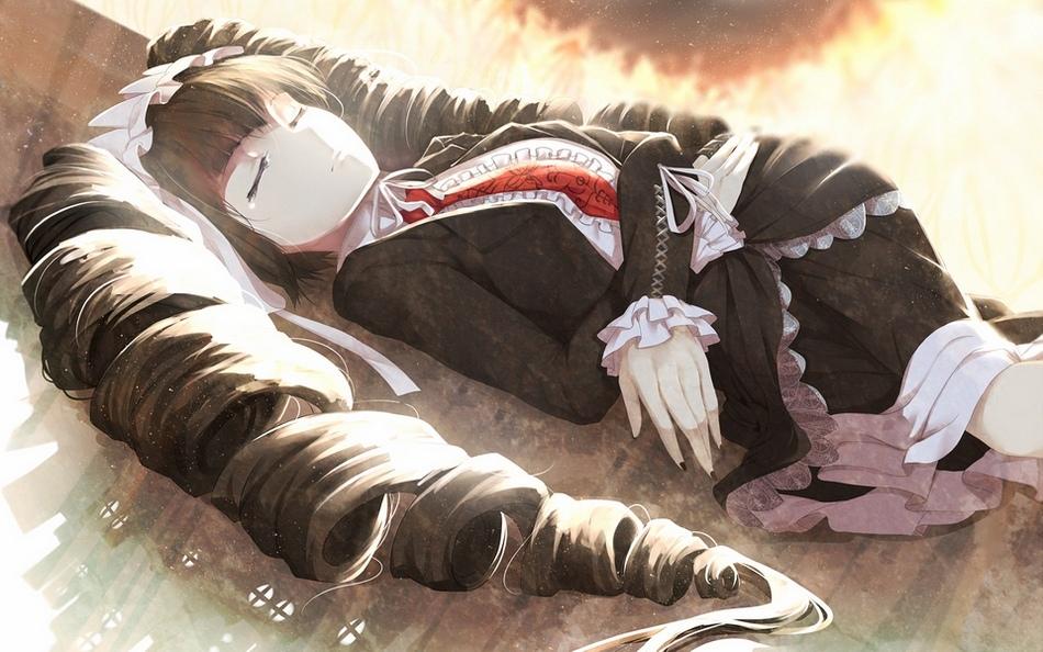 《弹丸论破》卡通美少女