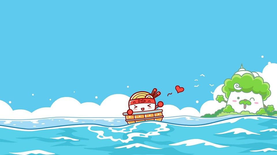 经典卡通动漫背景