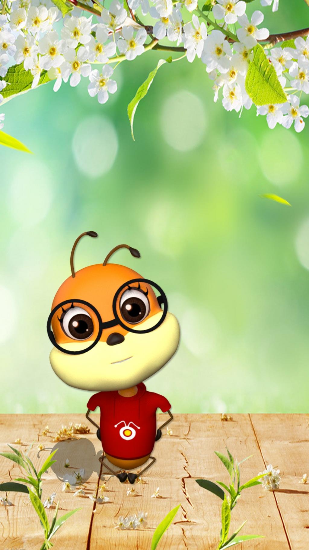 卡通形象蚂赛克