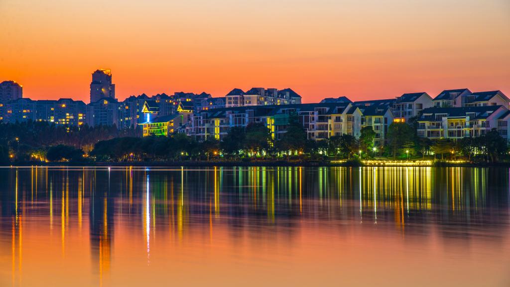 广东东莞松山湖风光