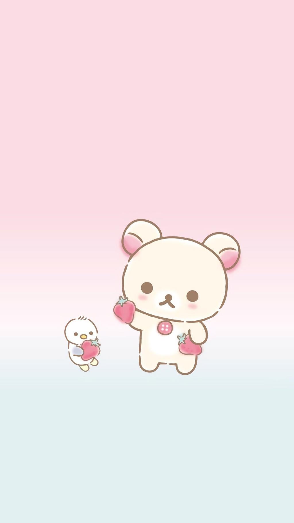 轻松熊唯美可爱卡通