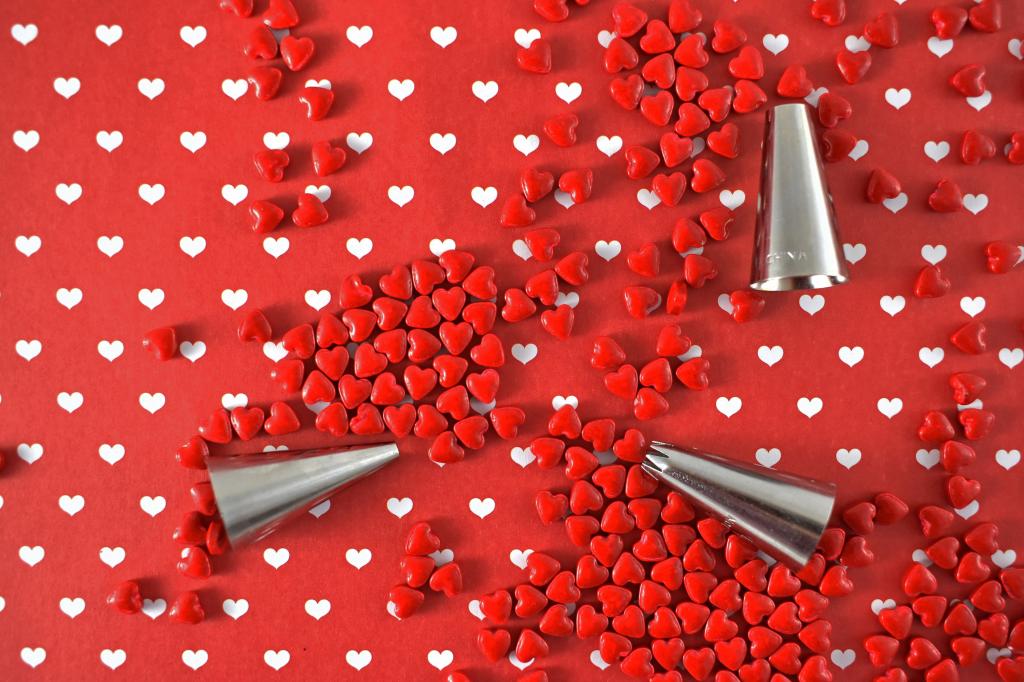 情人节那天的心形静物