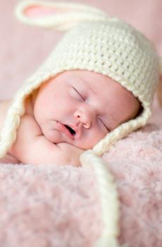 睡梦中的小宝宝