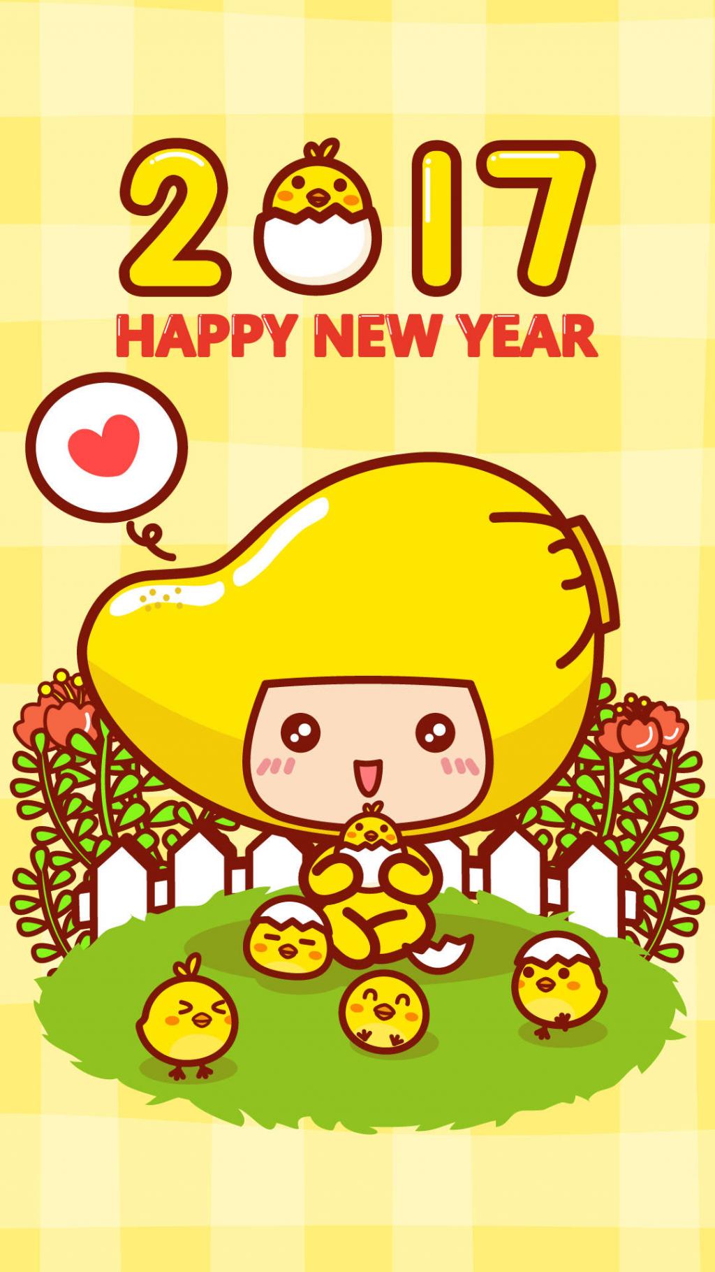 hello2017卡通图片