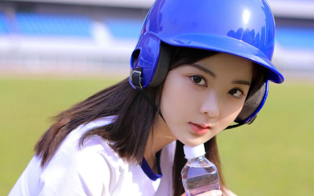 运行紧身衣美女