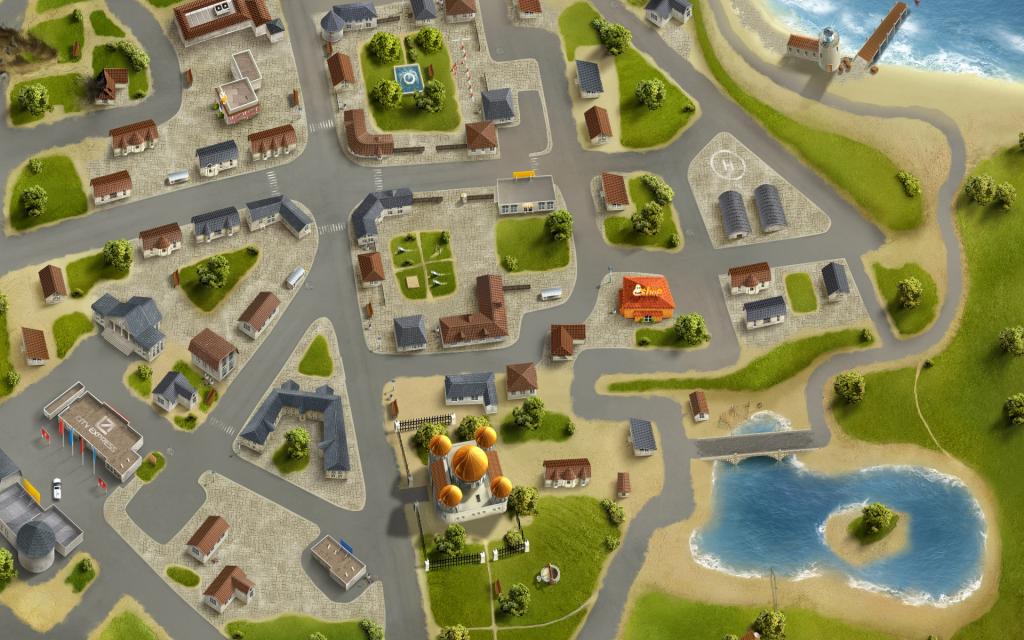 Flash3D网站立体场景