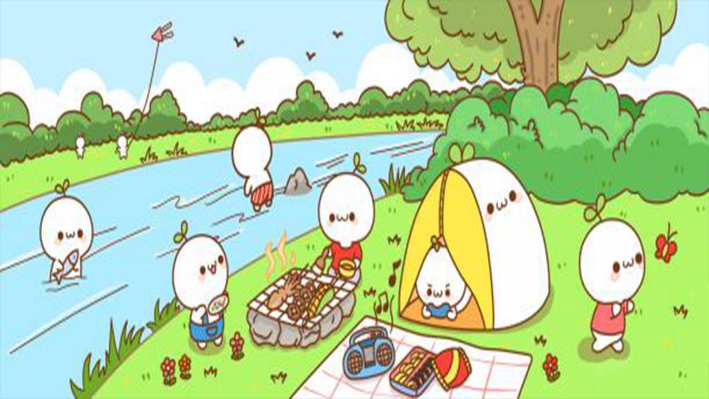 可爱长草颜团子