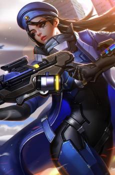 守望先锋游戏美女