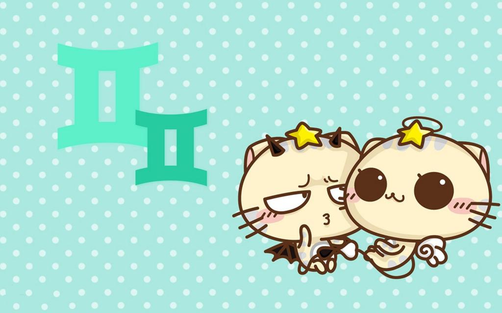 十二星座卡通猫咪