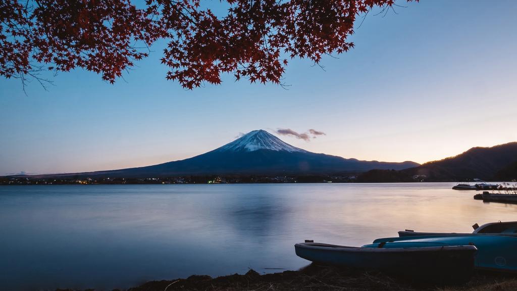 日本富士山风景