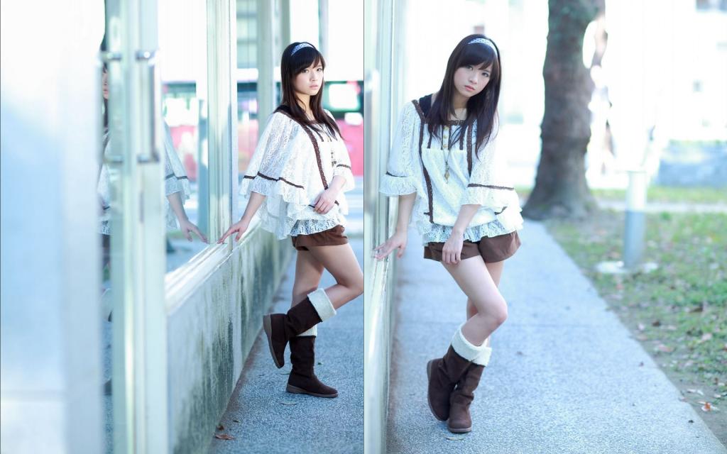 台湾麻豆美女小敬青春写照