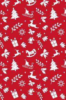 圣诞节个性平铺手机壁纸-1