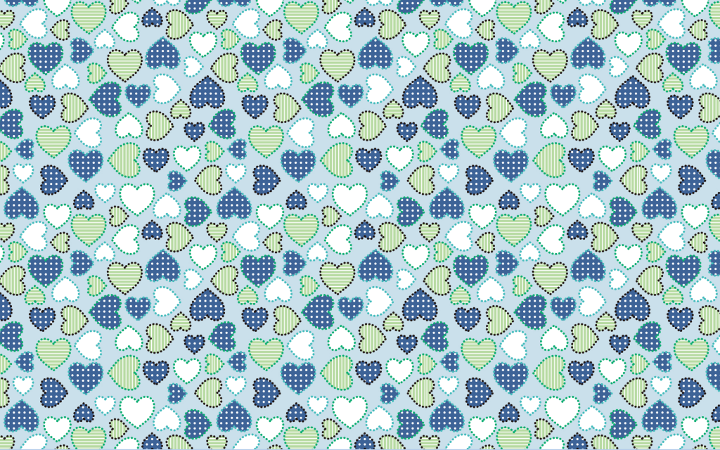 可爱卡通平铺背景