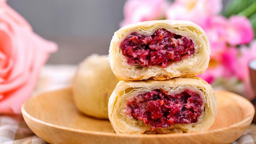 中秋节水果月饼