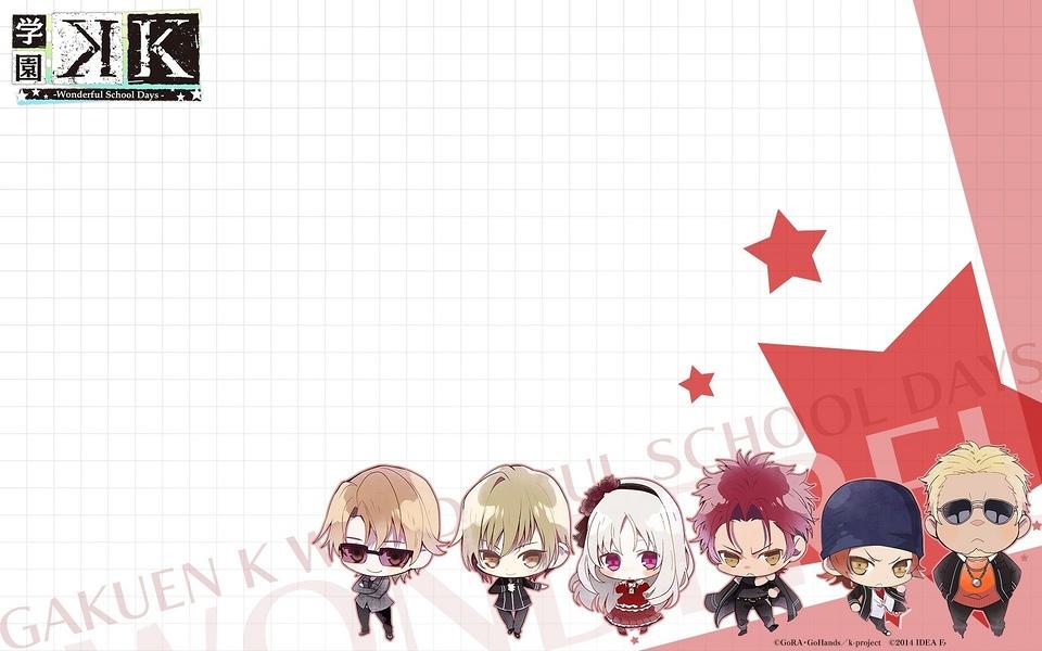 乙女游戏《学园K》人物