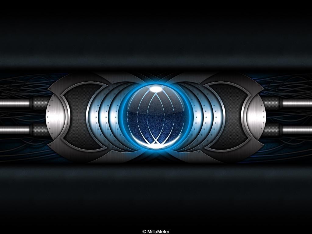 3d质感金属设计图