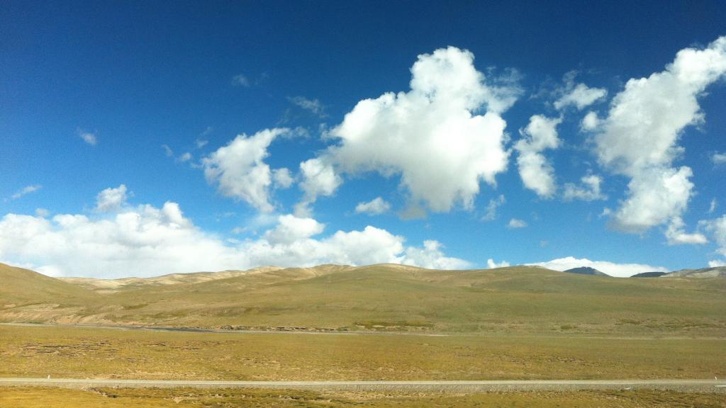 青海可可西里唯美自然风光