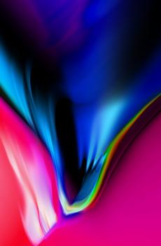 ios 11系统自带的抽象太空主题壁纸