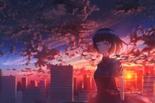 精选二次元美女插画