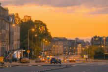 爱丁堡唯美黄昏美景