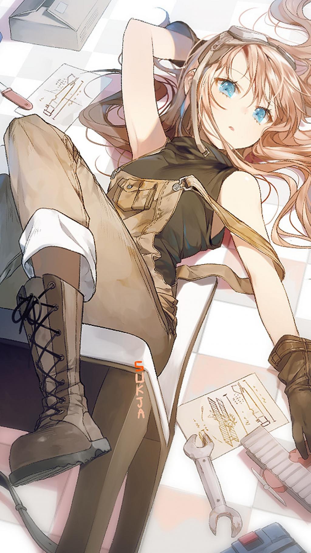 装扮可爱的动漫美少女