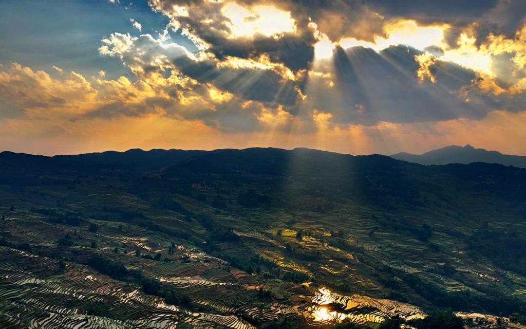 像梦一般的元阳哈尼梯田