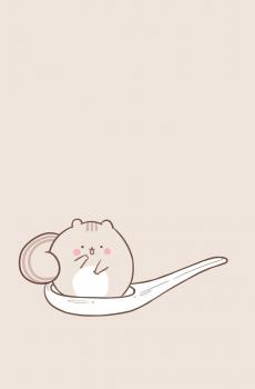 可爱动漫松鼠高清手机壁纸