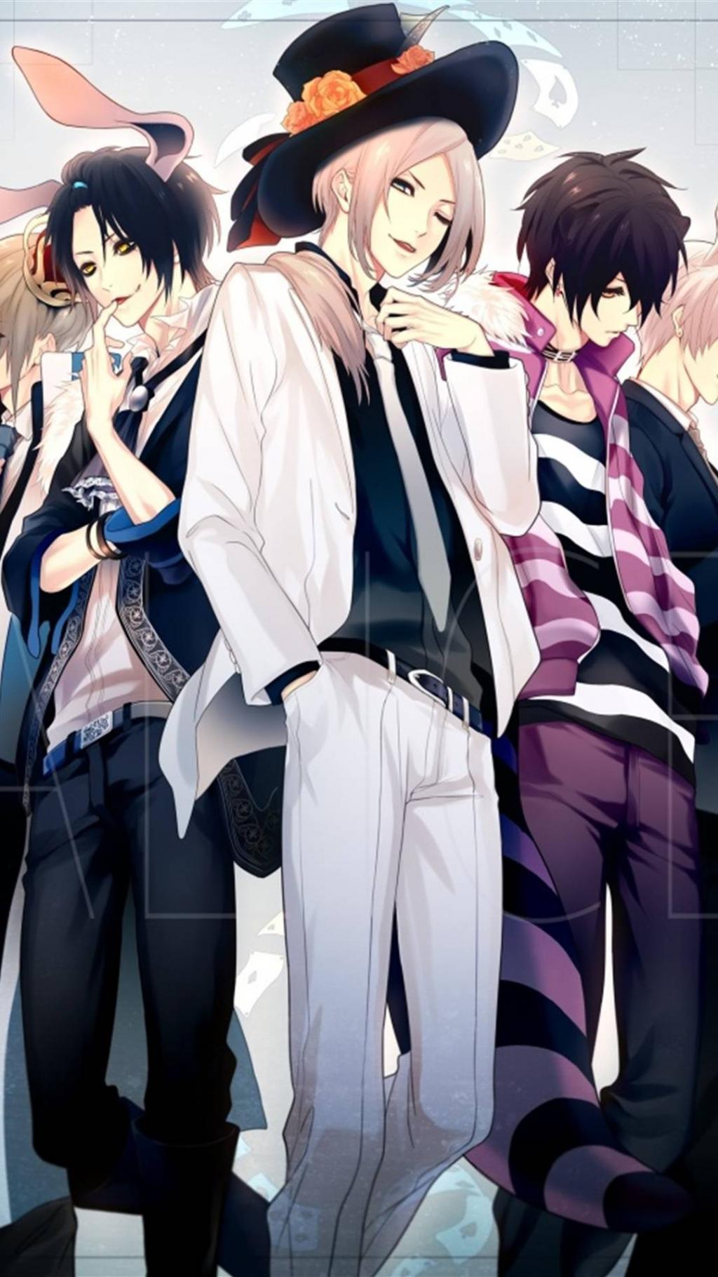 个性二次元插画锁屏