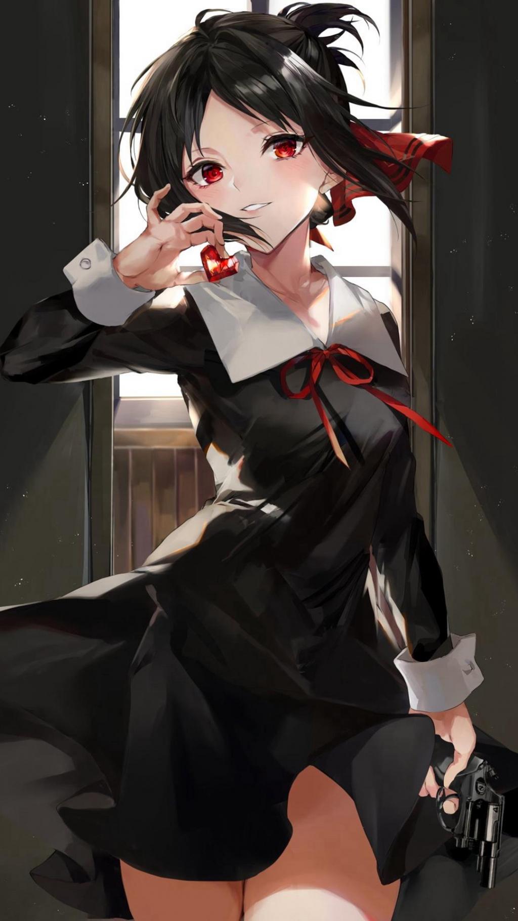 性感甜美动漫美女手绘插画