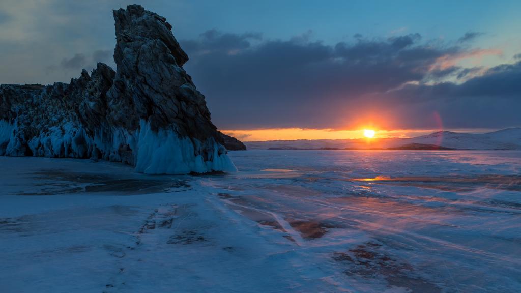 俄罗斯贝加尔湖奥利洪岛