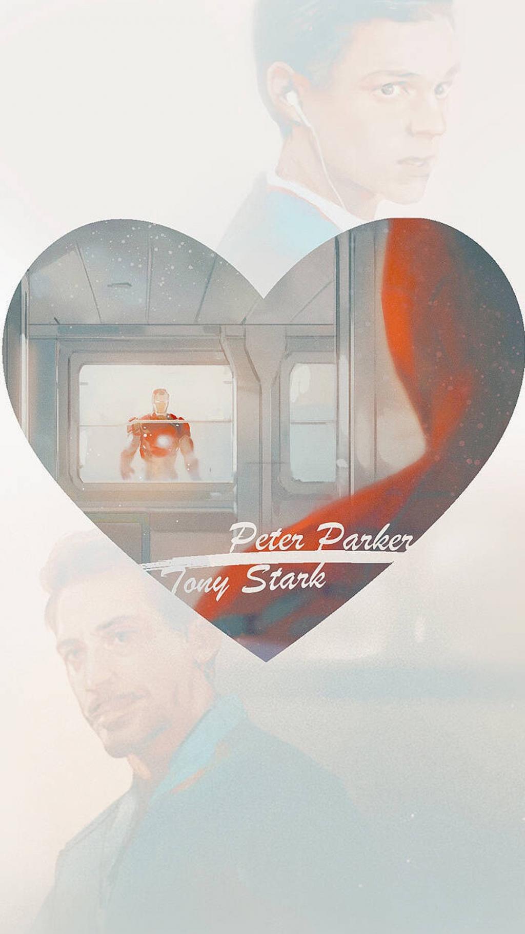 蜘蛛侠和钢铁侠Q版漫画