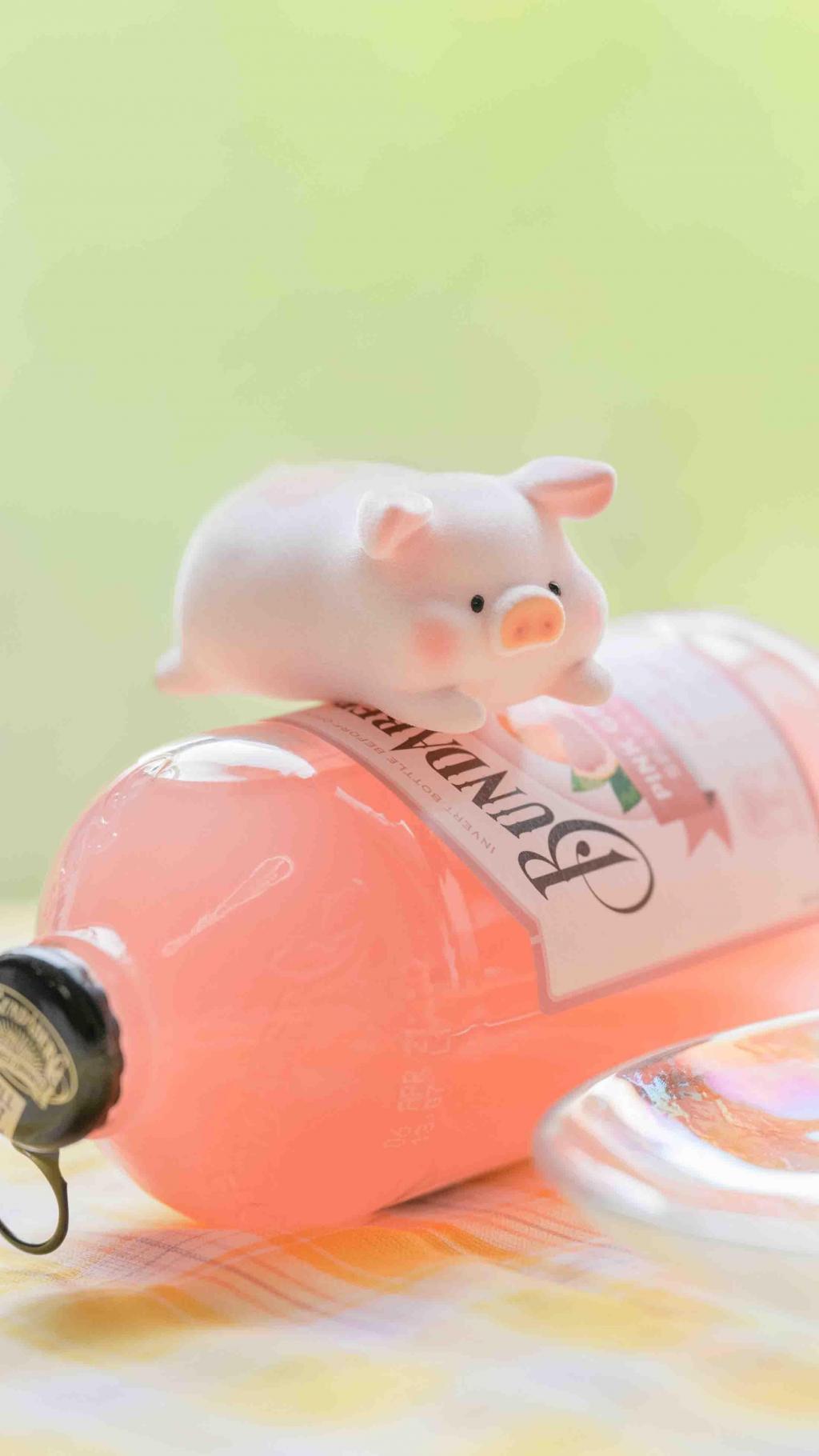 治愈软萌精致小猪猪创意摆拍