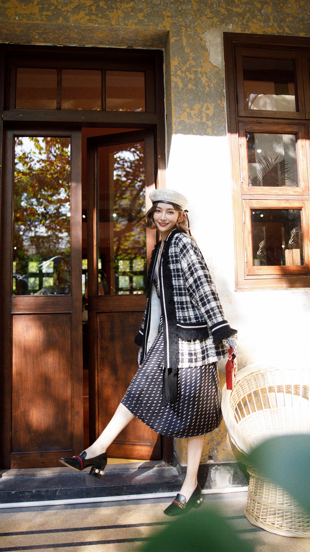 许佳琪高贵气质亮片写真