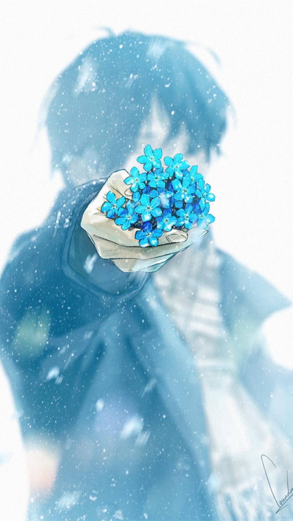 二次元唯美插画