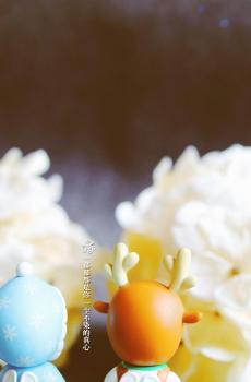 圣诞节可爱的小鹿-4