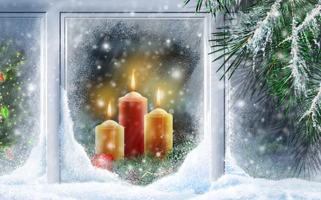 浪漫的圣诞节日