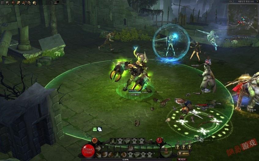 横版动作网游《AIMA》精彩场景截图