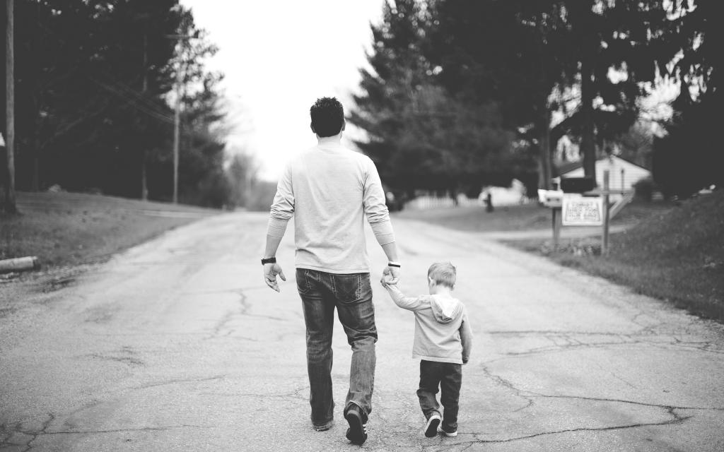 父亲的心酸背影