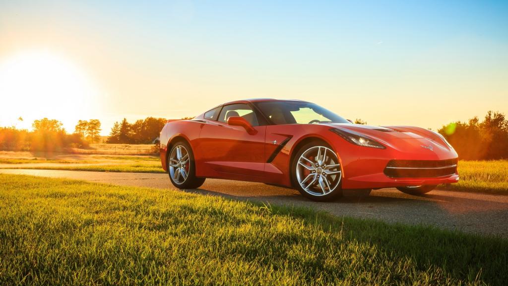 帅气美系跑车克尔维特