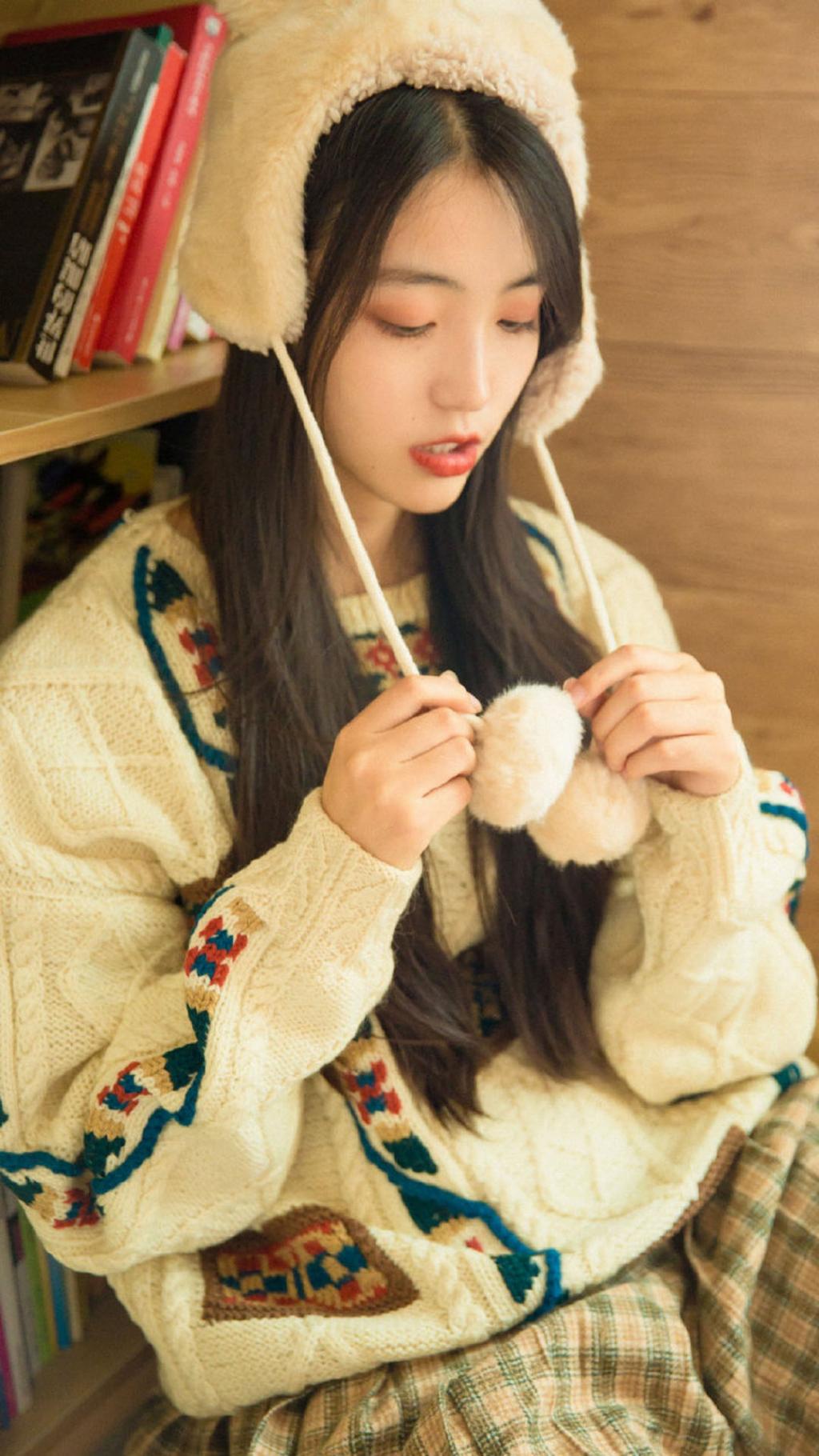 甜美可爱的氧气美女写真