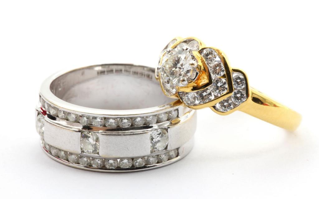 唯美的结婚婚戒