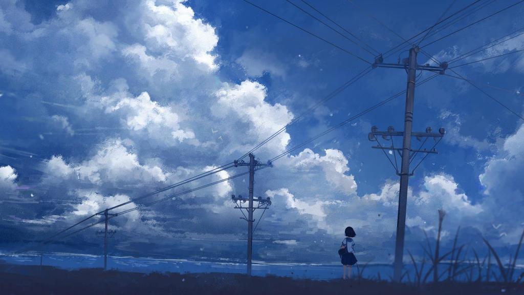 唯美精致的动漫手绘场景