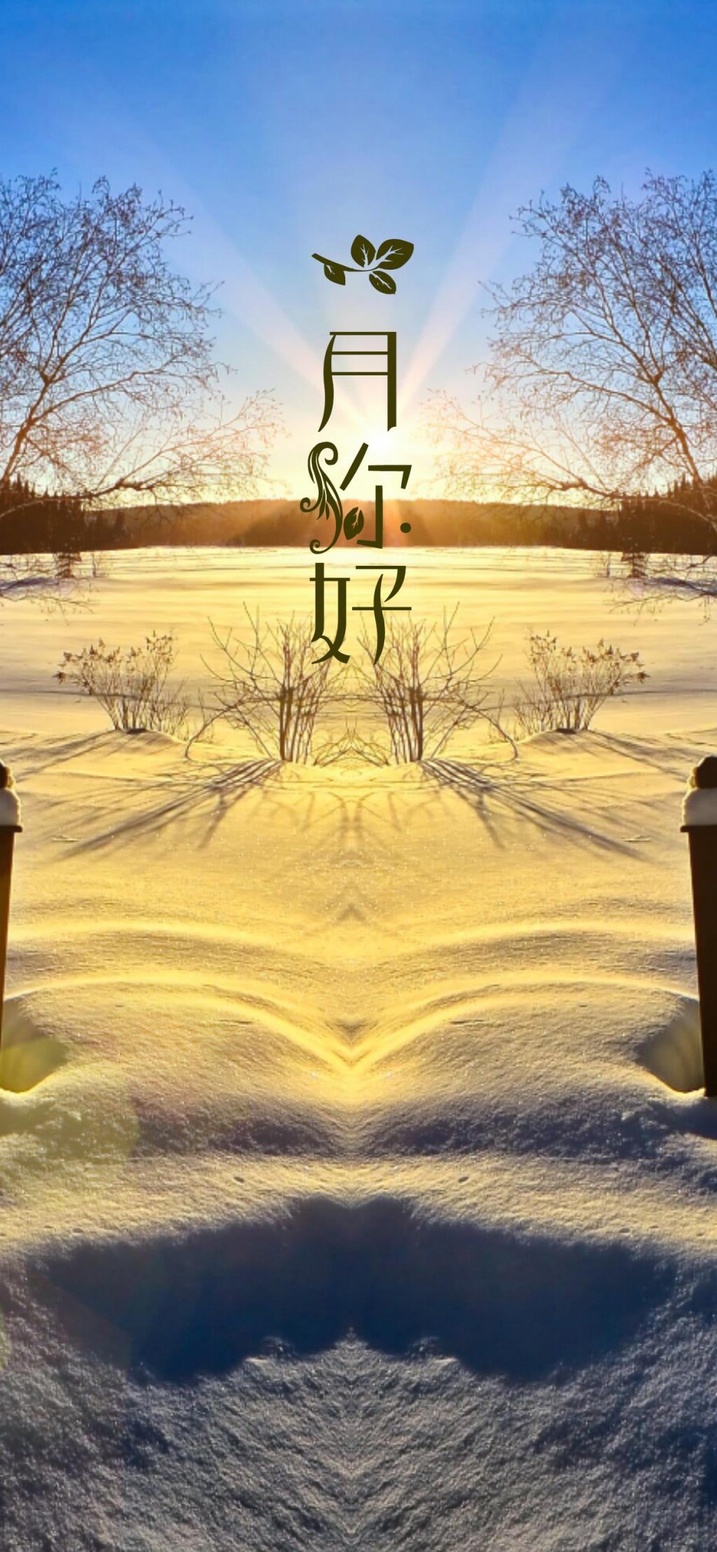 一月你好 十二月再见