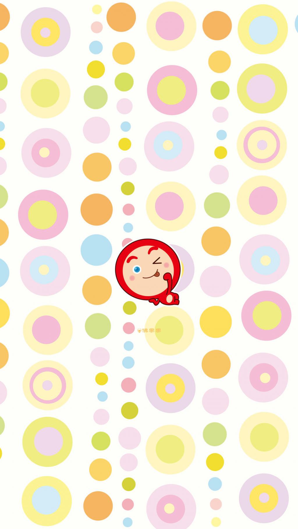 佛果果可爱背景手机壁纸 第二辑