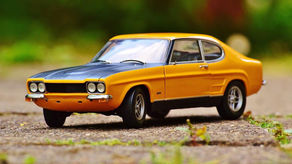 汽车模型静物写真