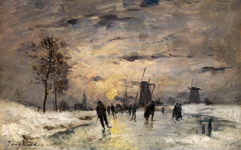 伦敦画廊风光素描