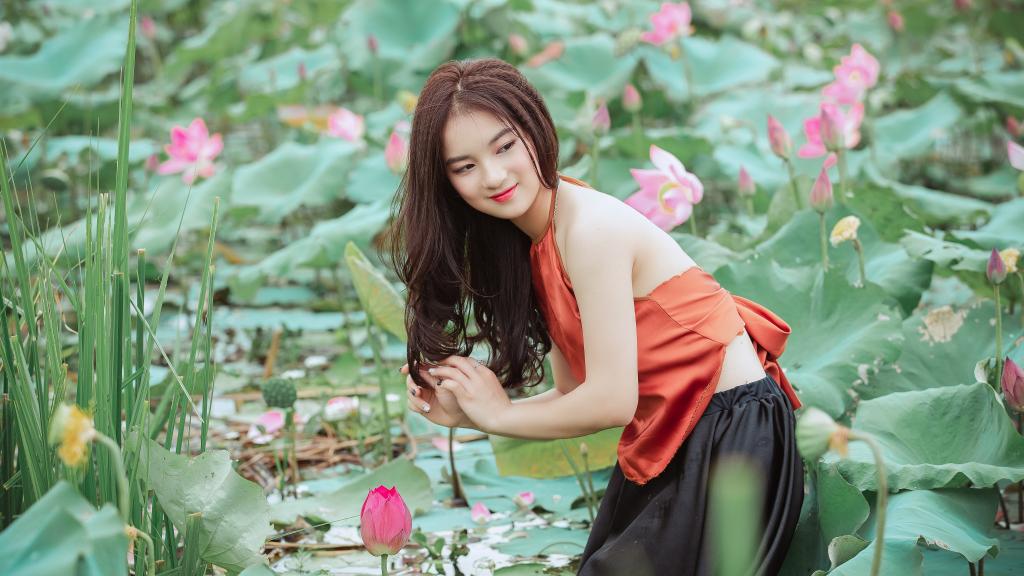 纯真的眼神，少女般的浪漫