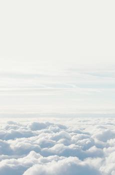 日系小清新天空白云-2