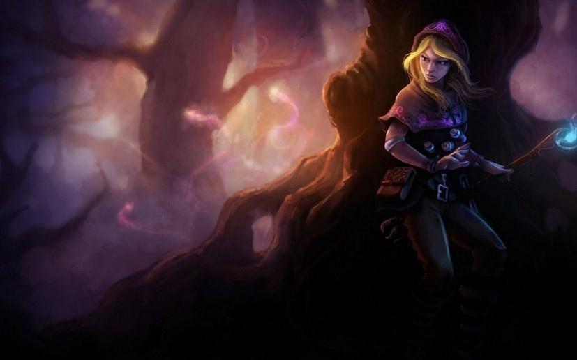 《英雄联盟》游戏女角色